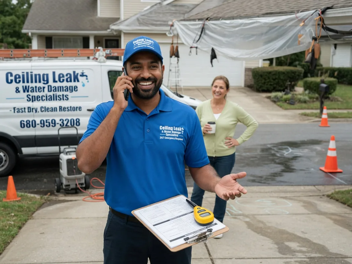 Ceiling Leak Cleanup Avon, SD FAQs